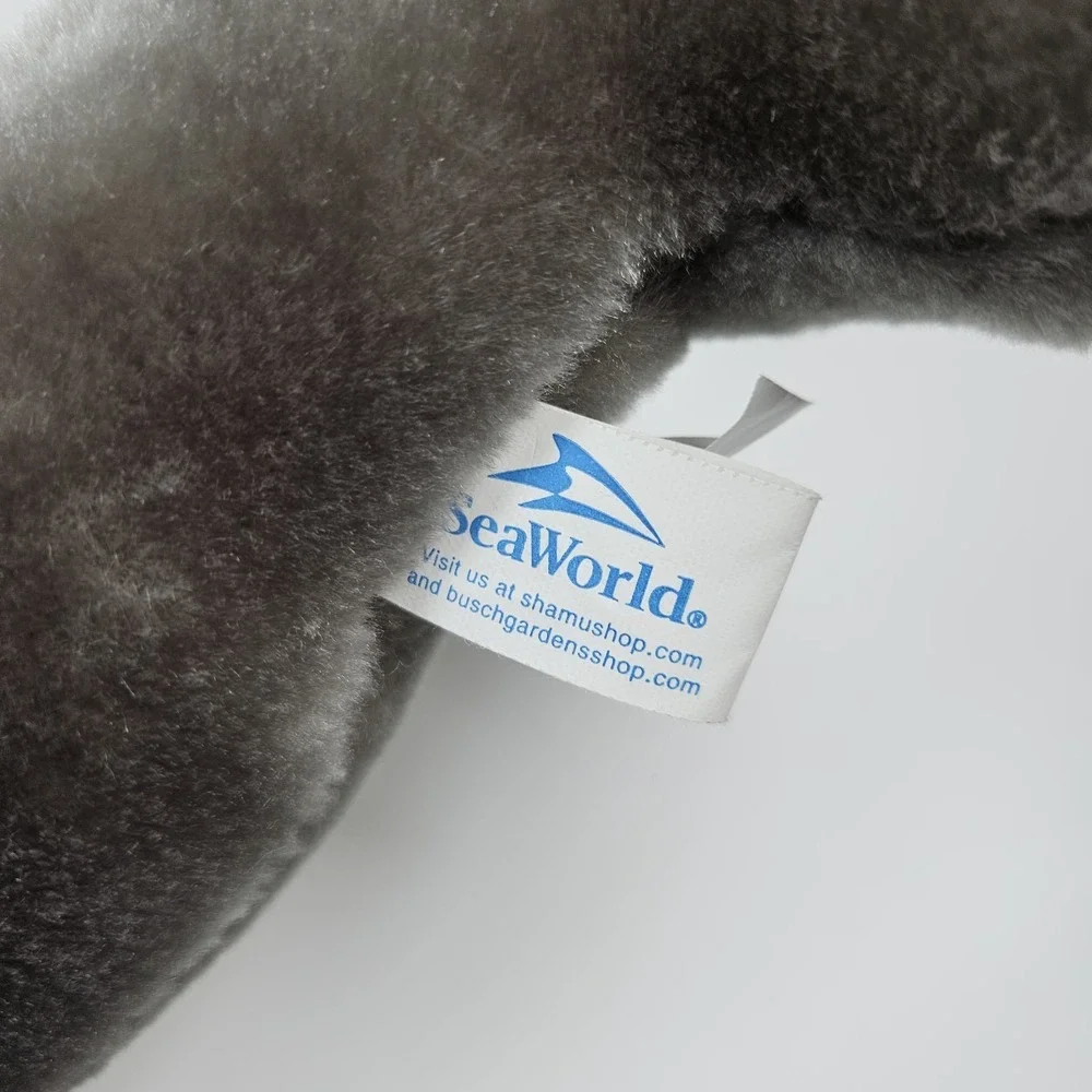 Seaworld dolphin plush